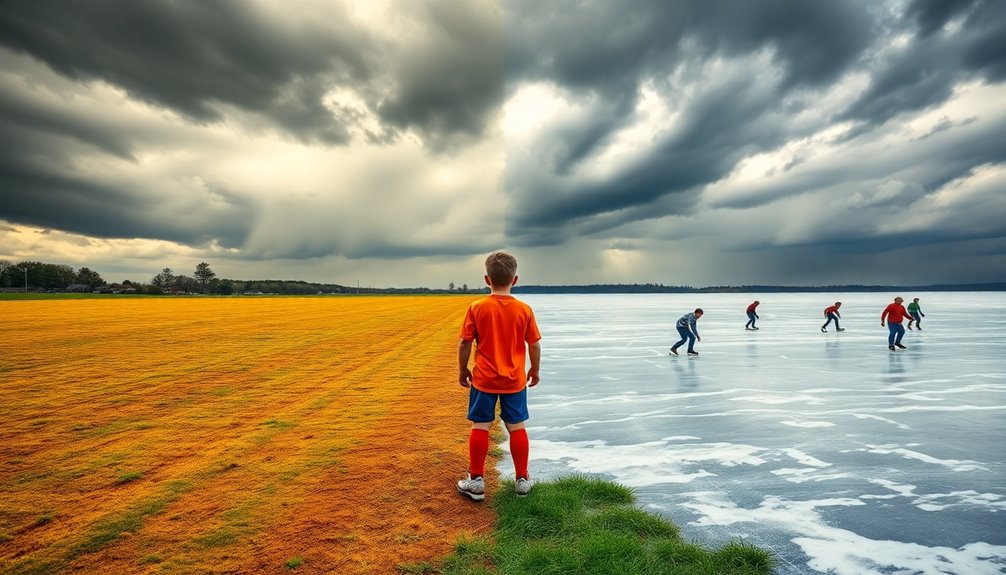 climate change affects sports