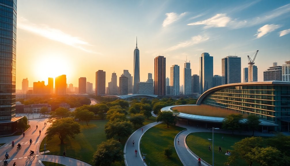 sports influence urban development