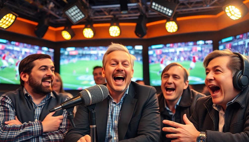 top football commentators ranked